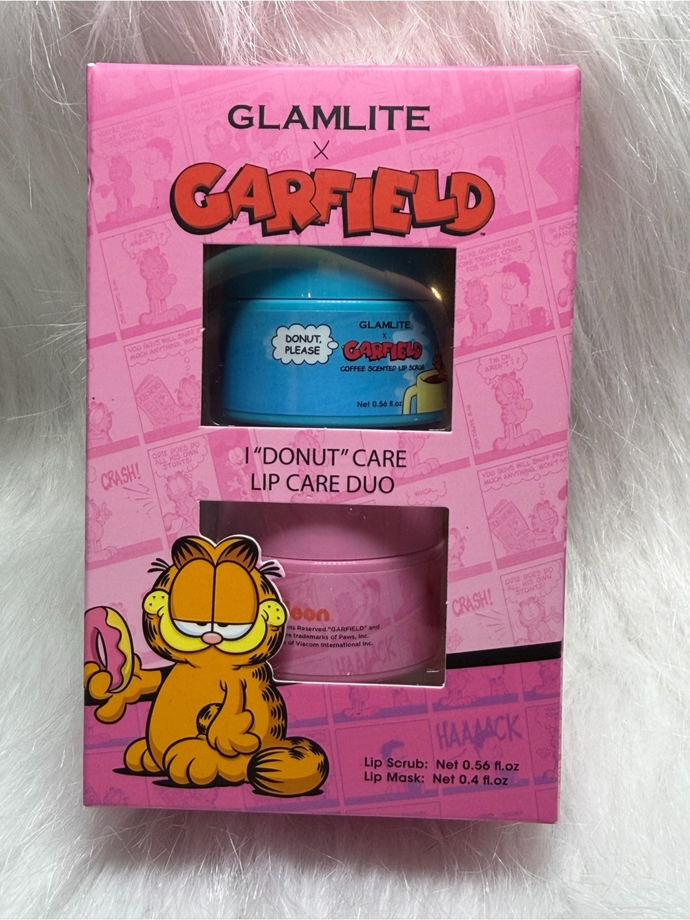 Glamlite Garfield "Donut" Care Lip Duo